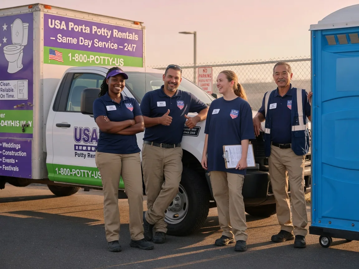 Porta Potty Rental company in Lisbon, IA